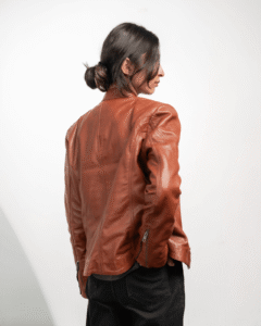 Luxury Women's Biker Leather Jacket